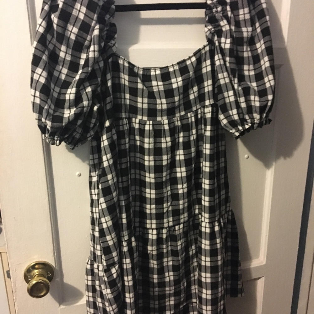 Plaid dress